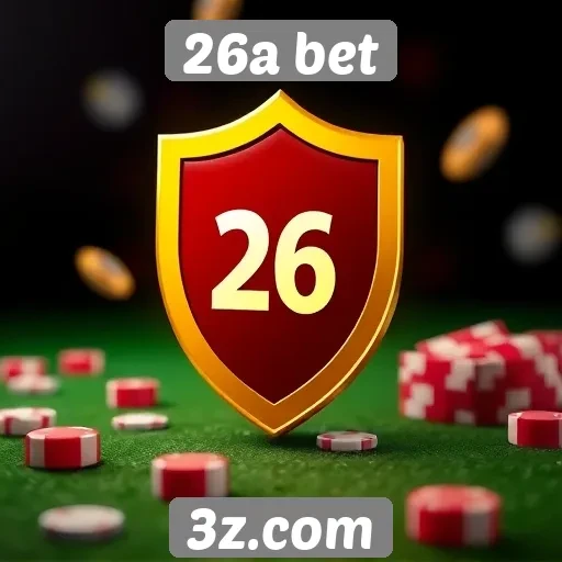 Recursos de segurança disponíveis na plataforma 26a bet